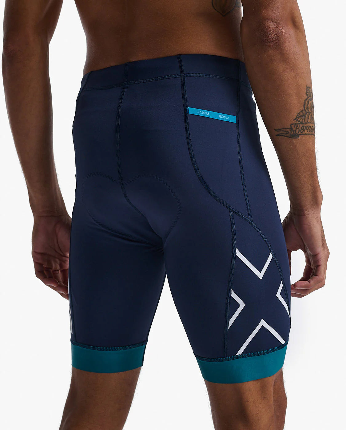 2XU Core Tri Short, Herren, midnight/white