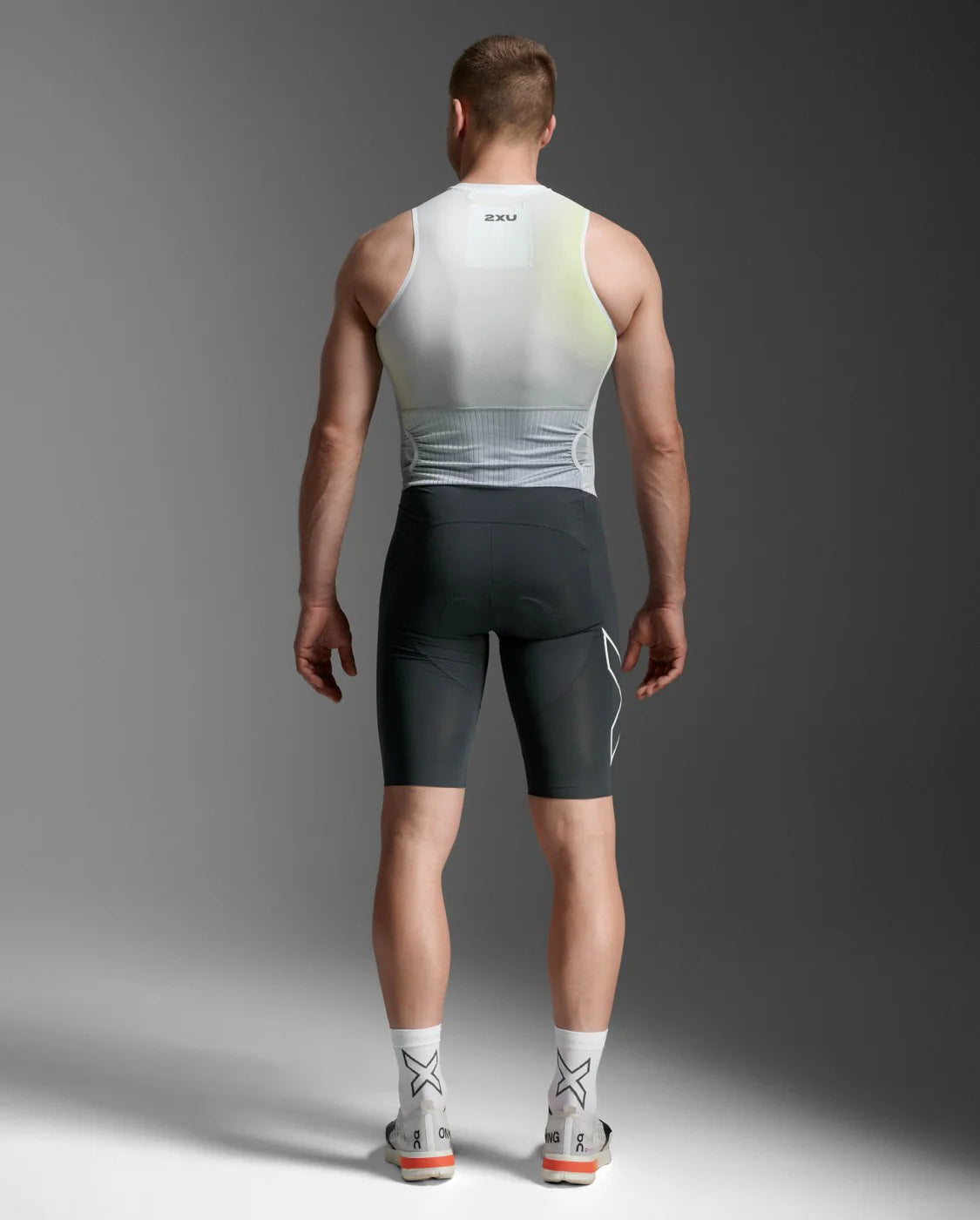 2XU Light Speed React Trisuit, Herren, Cool Matcha/India Ink