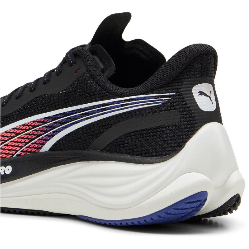 Puma Velocity NITRO™ 3, Laufschuh, Damen, PUMA Black/Sunset Glow/Lapis Lazuli