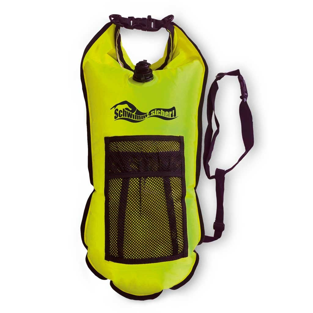 triathlon.de Swim &amp; Safety Buoy Mesh, neon yellow