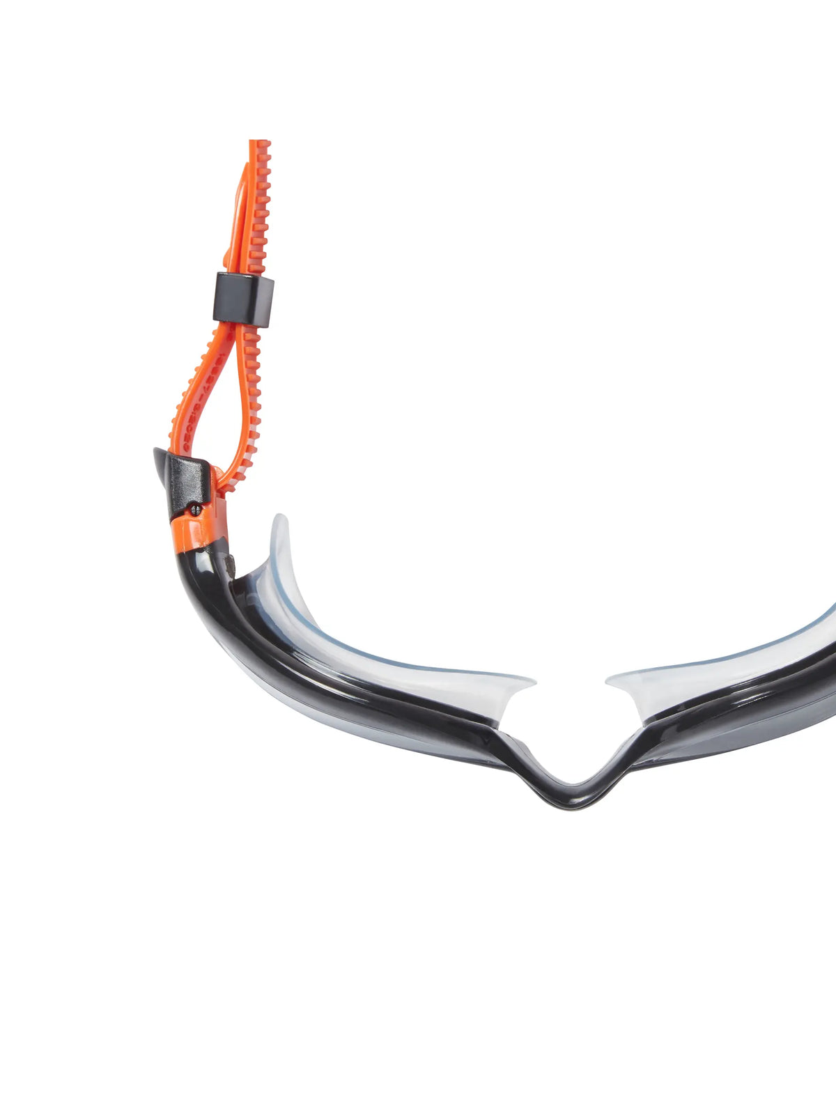 Zoggs Tiger LSR+, Black/Orange/Tinted Smoke