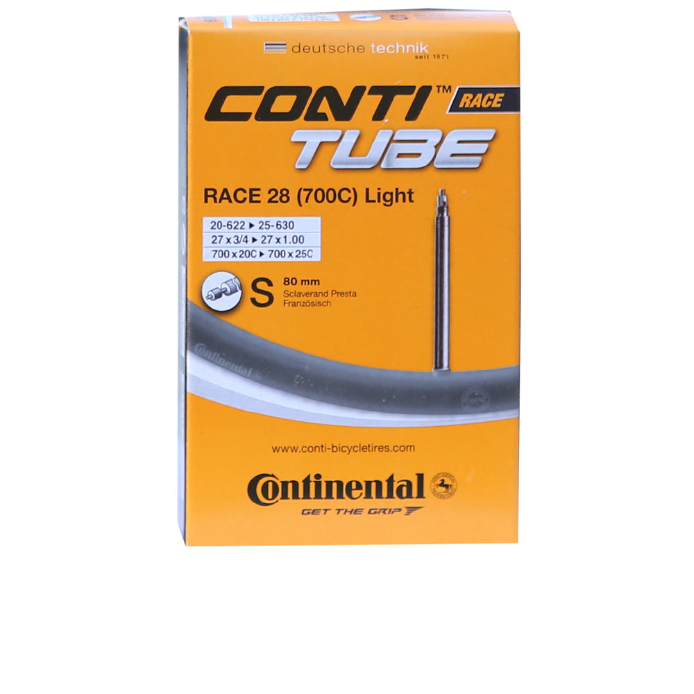 Continental tube Race LIGHT S80, 80 mm SV valve