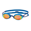 Zoggs Fusion Air Titanium, Blue/Blue/Mirror Orange