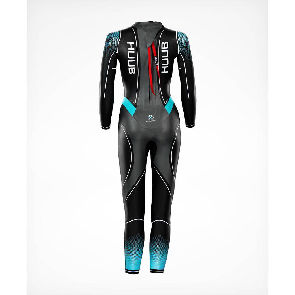 Tester Huub Aegis X 3:3, Neoprenanzug, Black/Teal, Damen, 2023