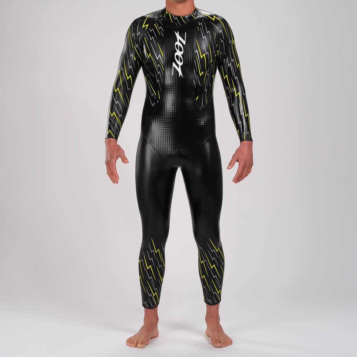 Tester Zoot Bolt 2.0, wetsuit, neon green/silver, neon green/silver, men, 2023