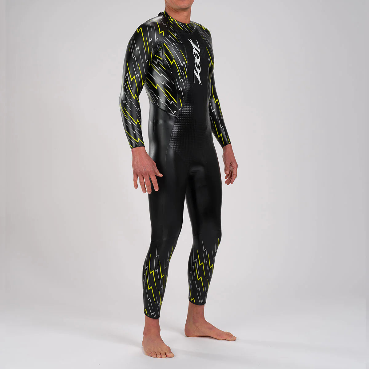 Tester Zoot Bolt 2.0, wetsuit, neon green/silver, neon green/silver, men, 2023