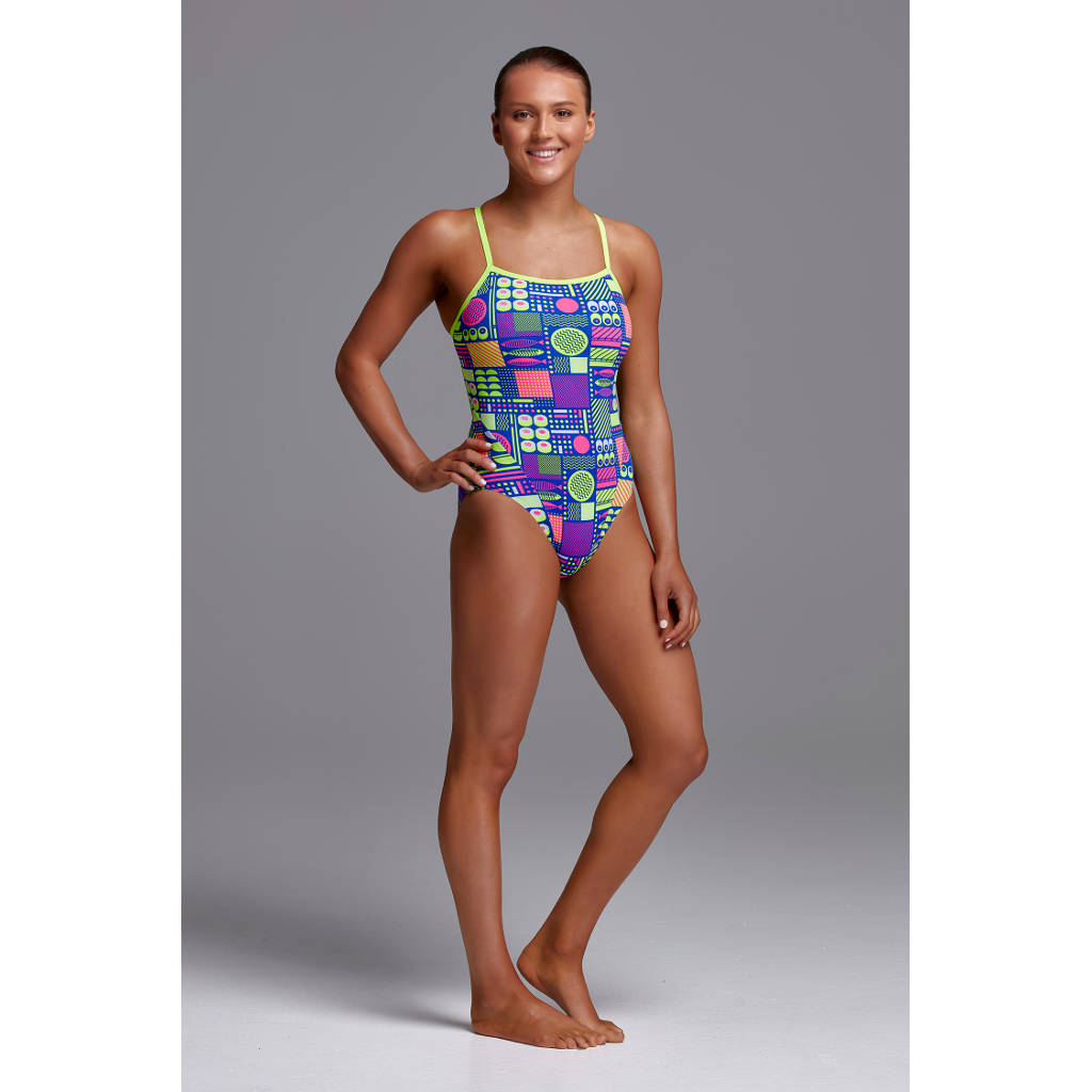 Way Funky Mother Funky Funkita Single Strap One Packed Lunch Swimsuit Women's