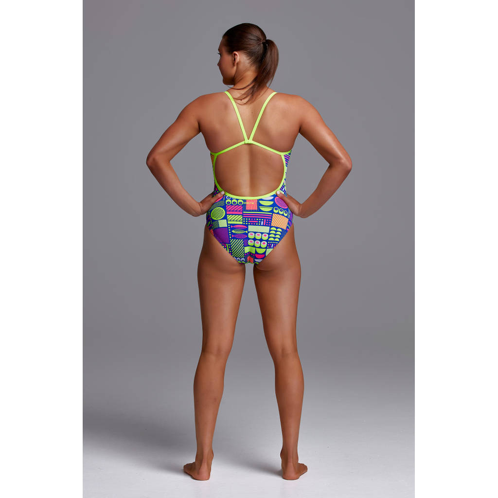 Way Funky Mother Funky Funkita Single Strap One Packed Lunch Swimsuit Women's