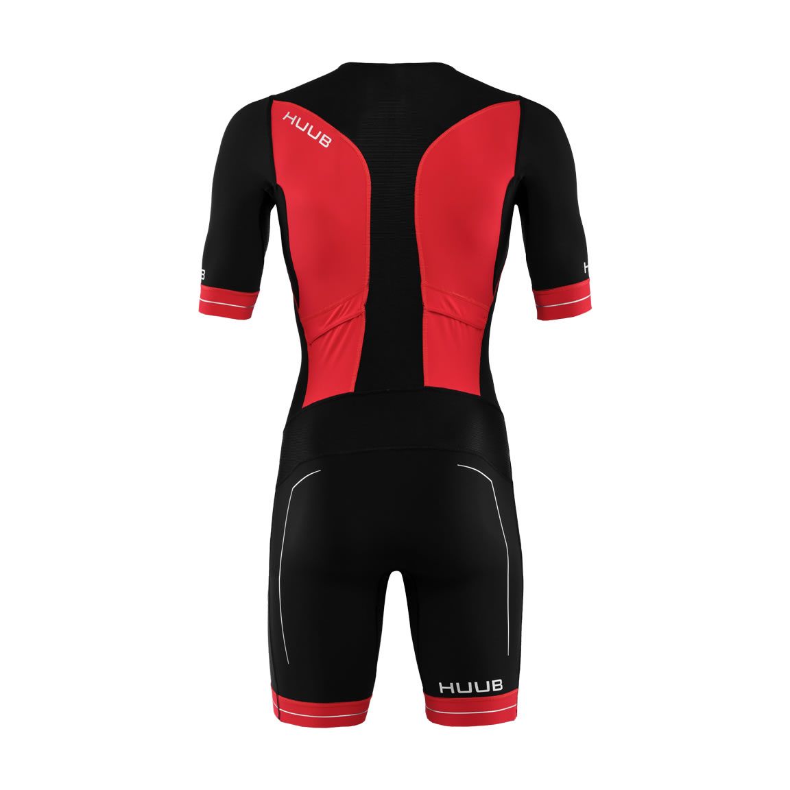 Huub RaceLine Long Course TriSuit, men, black/red