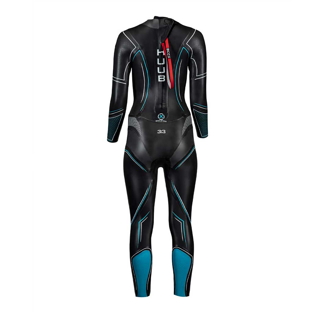 Tester HUUB Aura 2 Sky Blue 3:3, women, wetsuit, 2023