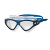 Zoggs Tri Vision Mask, klare Gläser, blau