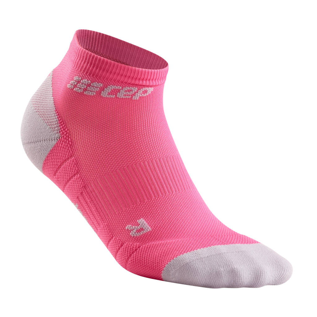 CEP Low Cut Socks 3.0, women, rose/grey, rose/light grey