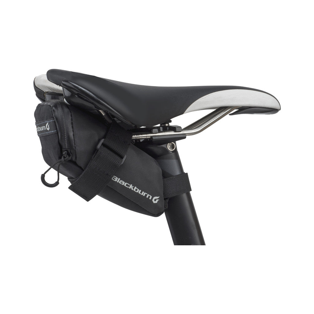 Blackburn Grid Small Seat Bag, saddle bag, black reflective