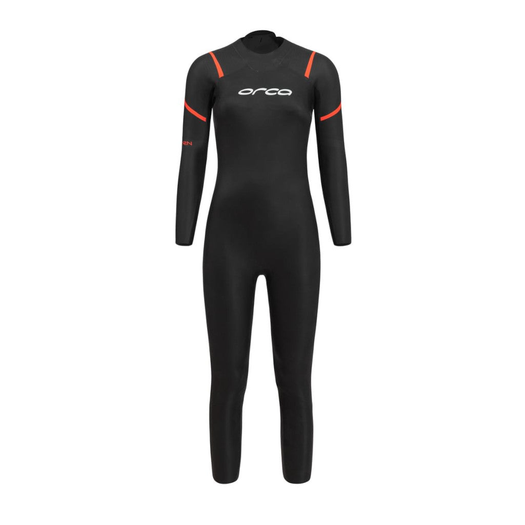 Orca Openwater Core TRN, Neoprenanzug, Damen, schwarz/orange