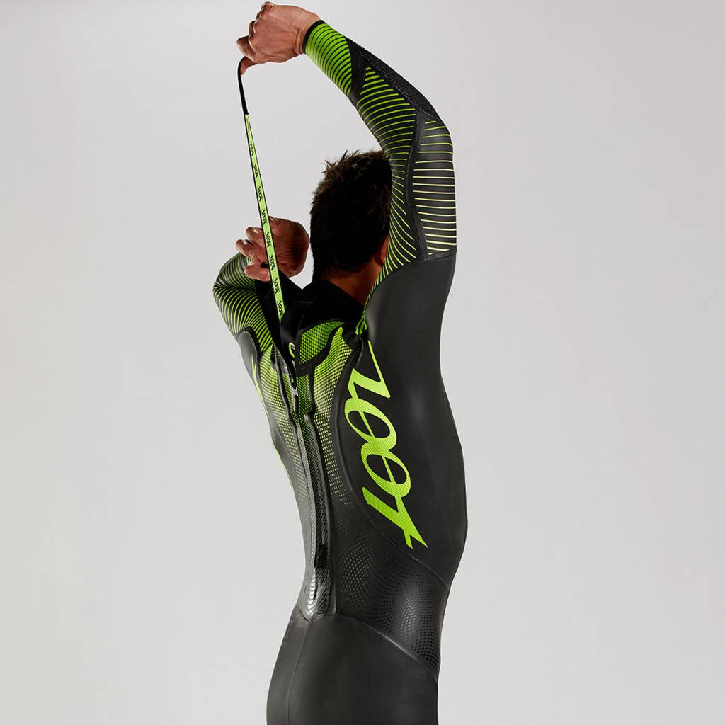 Tester Zoot Wikiwiki, wetsuit, black/yellow, men, 2021