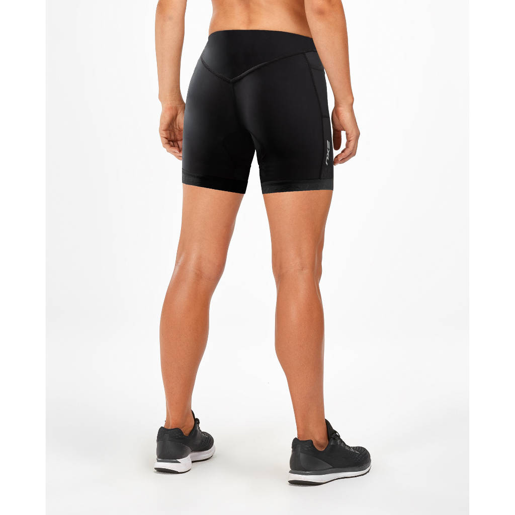 2XU Active 7" Tri Short, Damen, schwarz